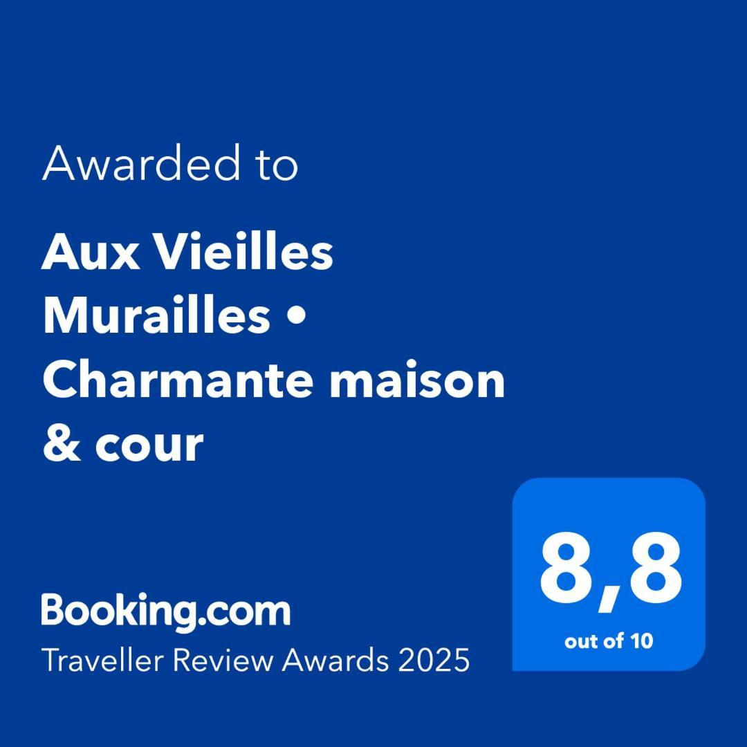 Aux Vieilles Murailles • Charmante Maison & Cour Морле Экстерьер фото